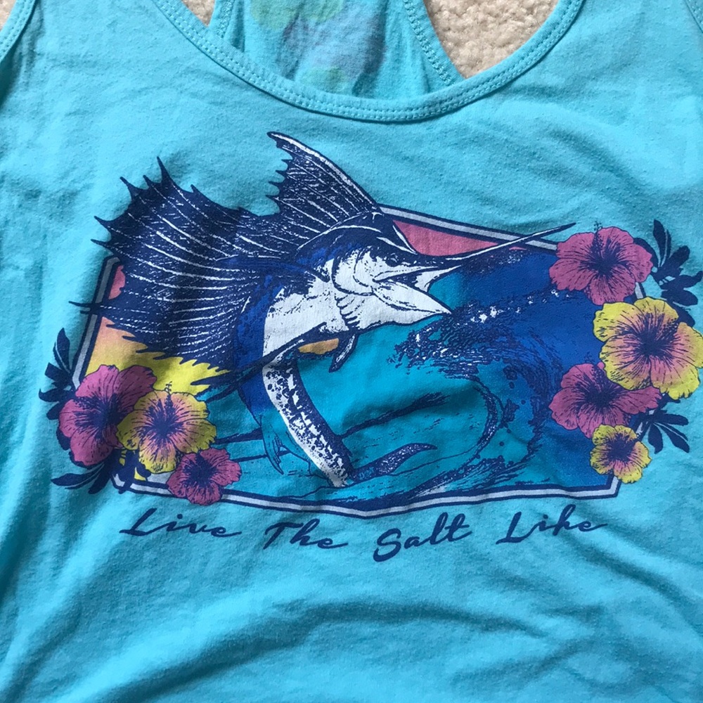 Salt Life Racerback Tank Top - Picture 2 of 4